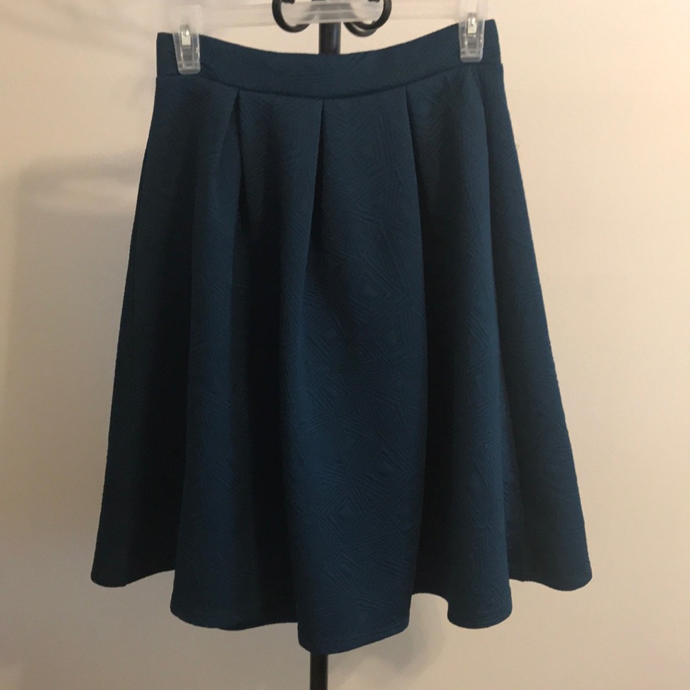 Blue skirt